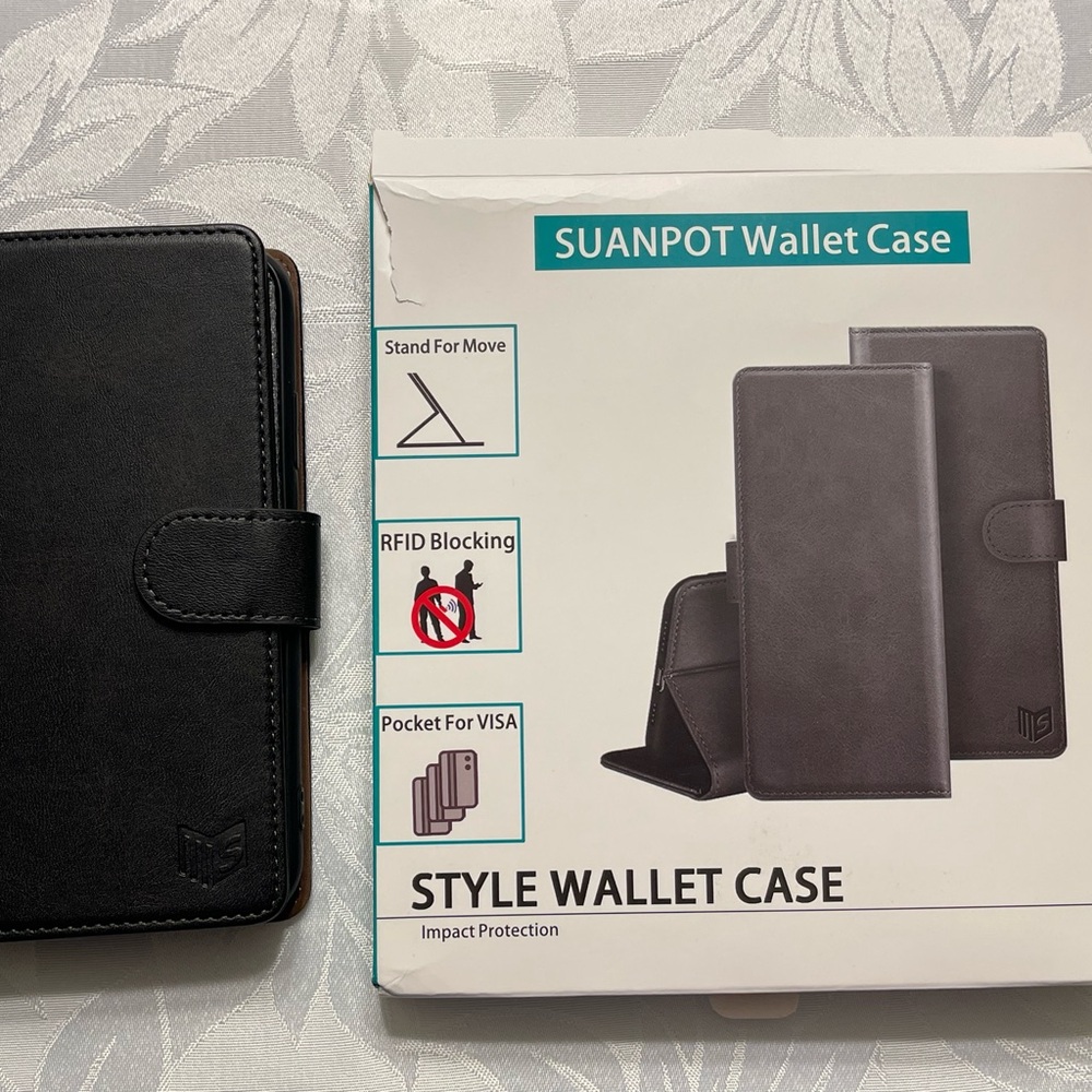 Suanpot Style Wallet Case Black